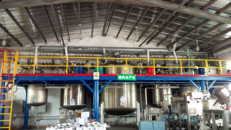 全自(zì)動塗料生産線